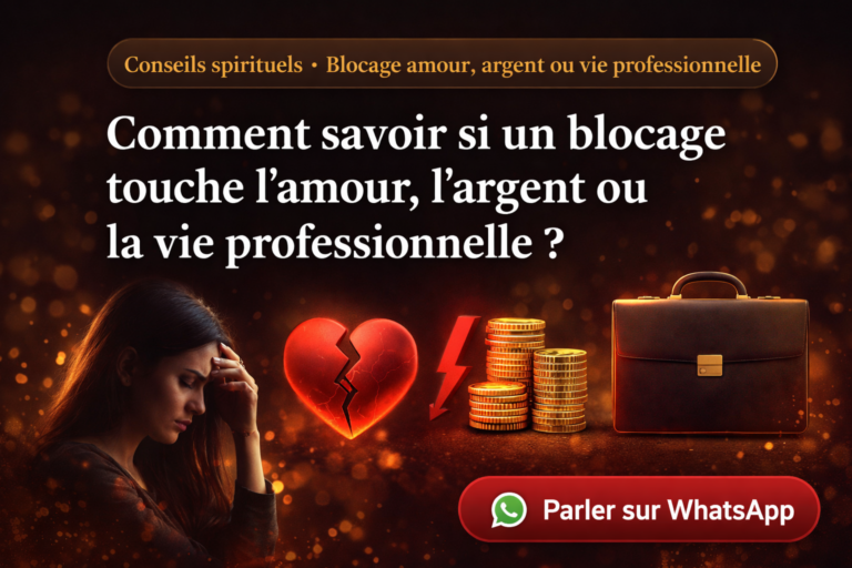 : Découvrez comment reconnaître un blocage en amour